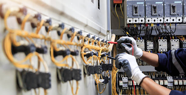 Professional Electrician technician working in Fredericksburg city County, VA
